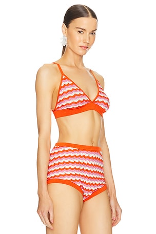 Ronny Kobo Sarda Top in Orange