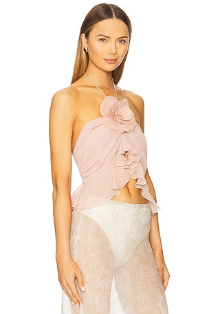 Ronny Kobo x REVOLVE Walker Top in Rose