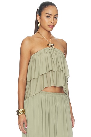 Ronny Kobo Starla Top in Green