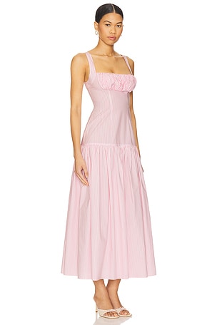 Rowen Rose Drop Waist Dress in Pink