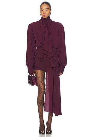 x REVOLVE Abito Long Sleeve Dress Rowen Rose