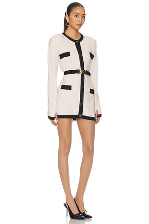 Rowen Rose x REVOLVE Long Sleeve Mini Dress in Cream