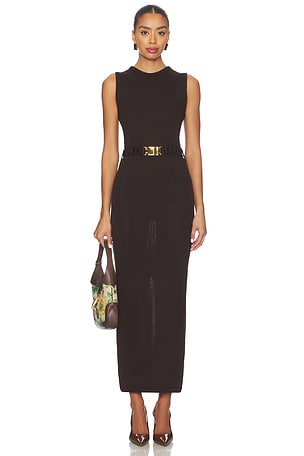 x REVOLVE Boatneck Midi Dress Rowen Rose