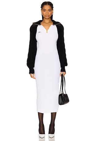 Turtleneck Raglan Knit Dress Rowen Rose