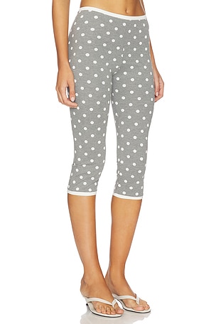 Rowen Rosa pantalones capri de luN/Ares en color gris