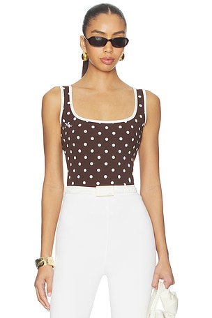 x REVOLVE Polka Dots Tank Top Rowen Rose