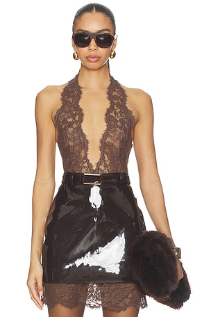 БОДИ С V-ОБРАЗНЫМ ВЫРЕЗОМ Rowen Rose