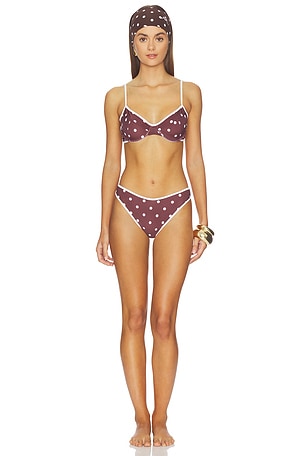 Bikini Printed Lycra Rowen Rose