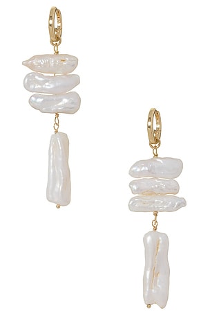 The Pearl Branch Drop Earrings Roxanne Assoulin