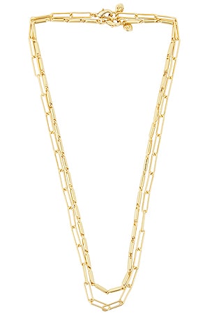 The Chain Reaction Short Duo Necklace Roxanne Assoulin