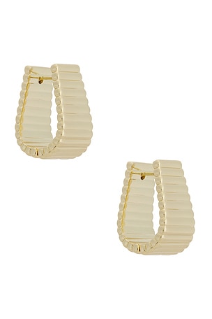 BRINCOS RIBBED Roxanne Assoulin
