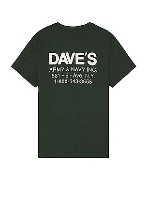 T-Shirt Army & Navy Roy Roger's x Dave's New York