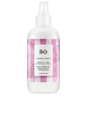 Candy Stripe Protect + Prep Detangling Spray R+Co