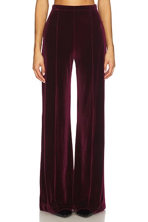 Velvet Wide Leg Pant Ripley Rader
