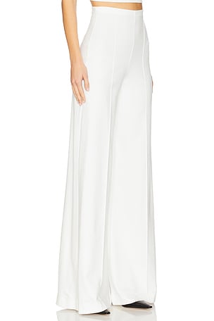 Ripley Rader Ponte Knit Wide Leg Pant in White