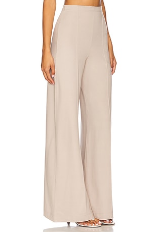 Ripley Rader Ponte Knit Wide Leg Pant in Beige