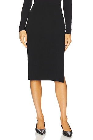 Ripley Rader Ponte Knit Pencil Skirt in Black