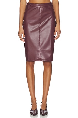 Vegan Leather Pencil Skirt Ripley Rader