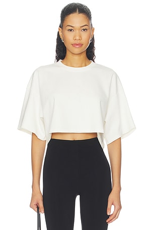 Ponte Knit Crop Top Ripley Rader