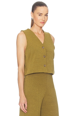 Ripley Rader GILET KNIT VEST en Olive