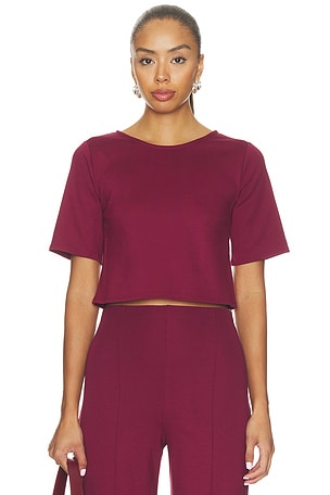 Ponte Knit Short Sleeve Top Ripley Rader