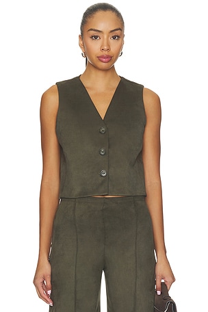 Stretch Suede Vest Ripley Rader