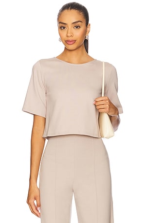 Ponte Knit Short Sleeve Top Ripley Rader