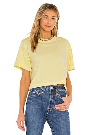 Relaxed SS Crop Tee