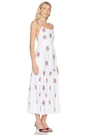 Rosewater House Sarv Maxi Dress in White