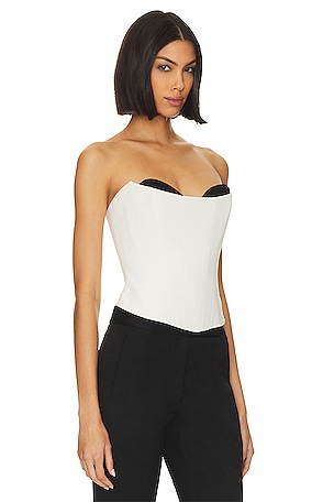 Rozie Corsets Corset Top in White