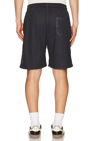REASON Dodge Hellcat Mesh Short in Black. Size L. Also