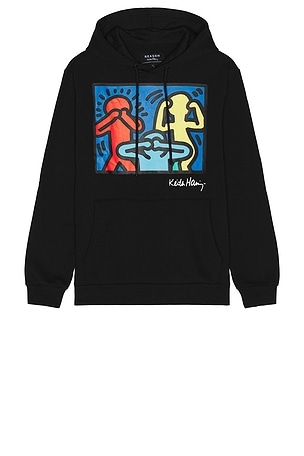 Keith Haring Characters Hoodie REASON