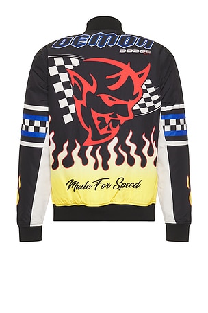 REASON Dodge Racing Jacket in Black. Size XL/1X. Also