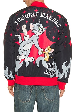 Tom & Jerry Varsity Jacket REASON
