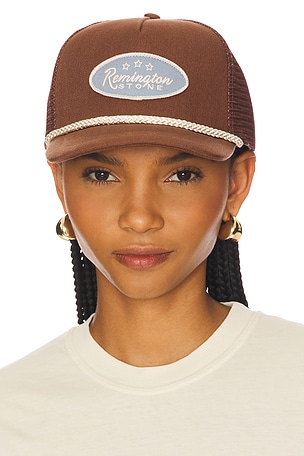 Star Trucker Hat Remington Stone