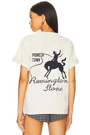 Pioneer Town Tee Remington Stone