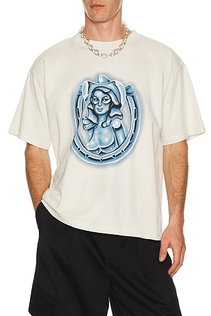 Chrome Cowgirl Tee Remington Stone