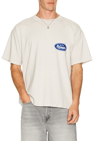 Remington Stone Bronco Tee in Cream