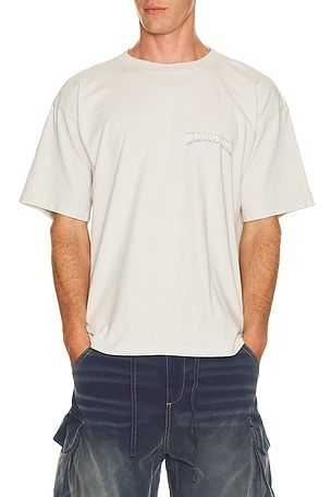 Remington Stone Cash Or Gass Tee in Cream
