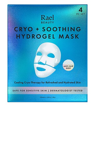 Cryo + Soothing Hydrogel Mask 4 Count Rael