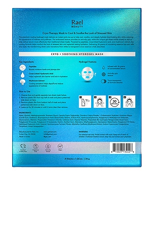 Rael MASQUE VISauge CRYO + SOOTHenG HYDROGEL MASK en Beauty: S