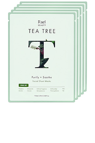 Tea Tree Oil Mask 5 Pack Set Rael