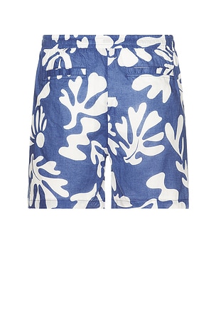 Runaway The Label Botanica Shorts in Blue