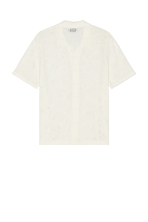 Runaway The Label Keneth Shirt in White. Size S. Also