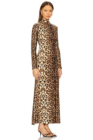 Runaway The Label Saylor Maxi Dress in Brown