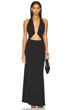 Halston Maxi Dress Runaway The Label