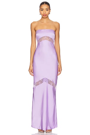 Melrose Strapless Maxi Dress Runaway The Label
