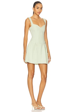 Runaway The Label Bethan Mini Dress in Green