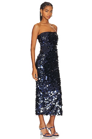 Runaway The Label Gabourne Dress in Royal