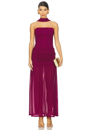 Lillie Corset Maxi Dress Runaway The Label